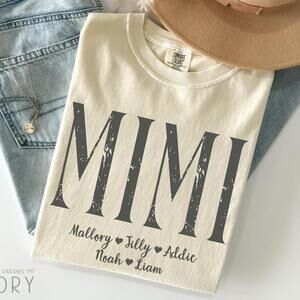 Mimi Shirt Grandma Gift Tee